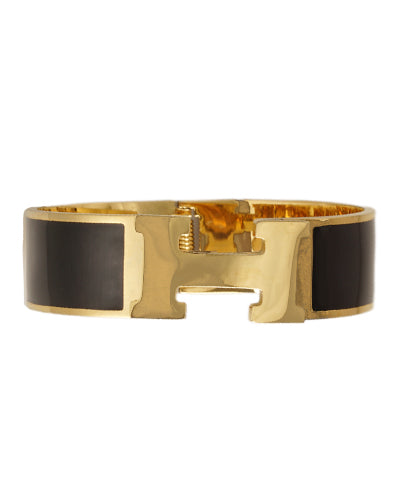 The Wide Lorentz Cuff in Black