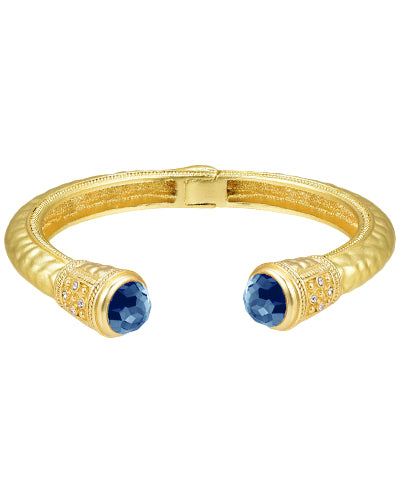 The Zoe Cuff in Sapphire