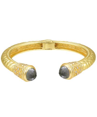 The Zoe Cuff in Black Diamond