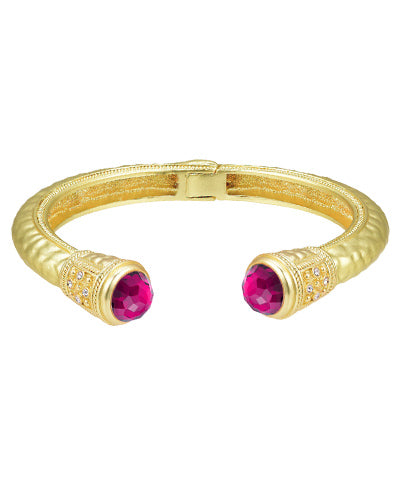 The Zoe Cuff in Fuchsia