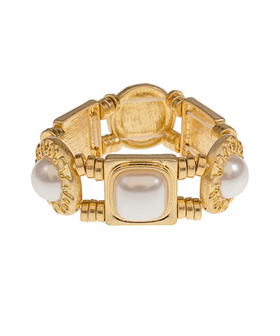 Pearl Cabochon Bracelet