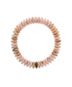Disk Marble Bead Bracelet- 12 colors