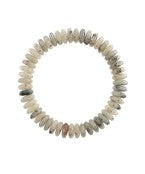 Disk Marble Bead Bracelet- 12 colors