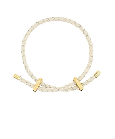 Leather Bracelet-Gold