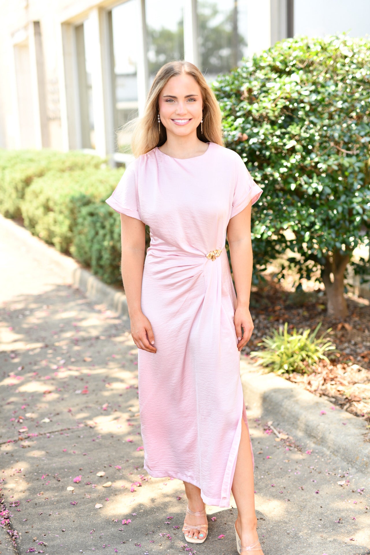 Timeless Romance Dress in Pink