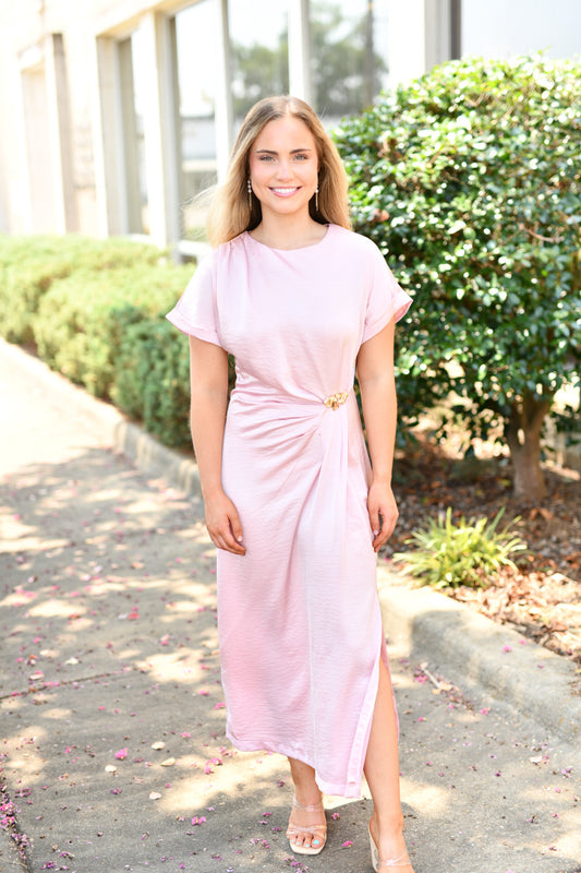 Timeless Romance Dress in Pink