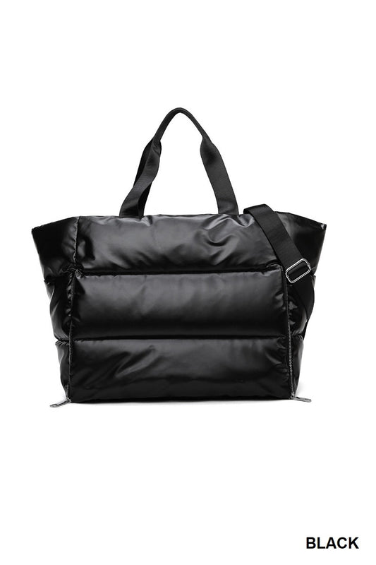 The Sports Tote in Black