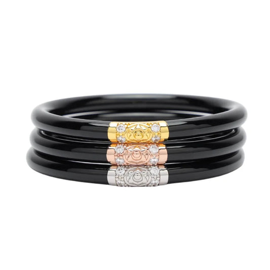 Black Three Kings All Weather Bangles® (AWB®) - Black