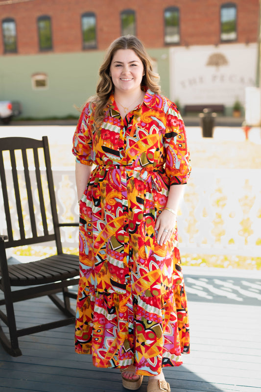 The Caden Midi Dress