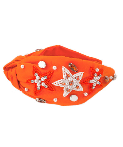 Gameday Headband in Orange