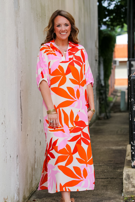 Blakely Dress in Island Breeze-Curvy
