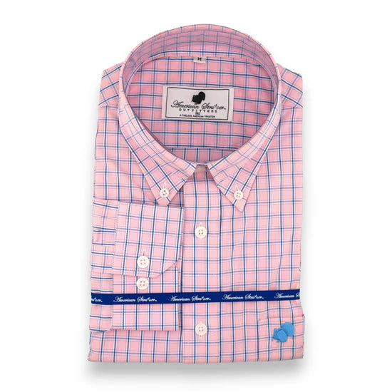 American Strutter® Button Down-Cotton Candy