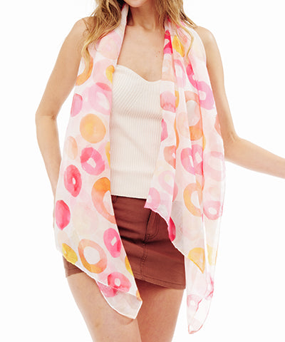 Pink Whisper Scarf