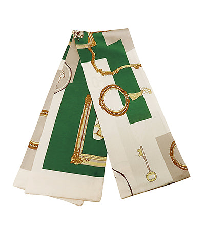 Emerald Estate Silk Scarf