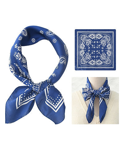 Paisley Print Bandana Scarf