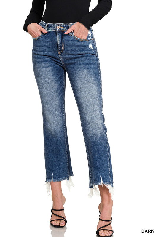 The Chelsea Cropped Flare Jean