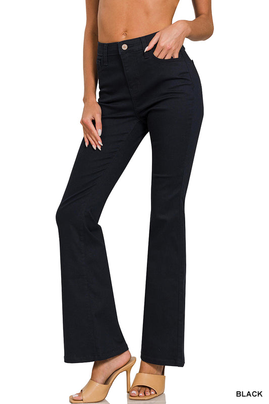 The High-rise Bootcut Jean in Black