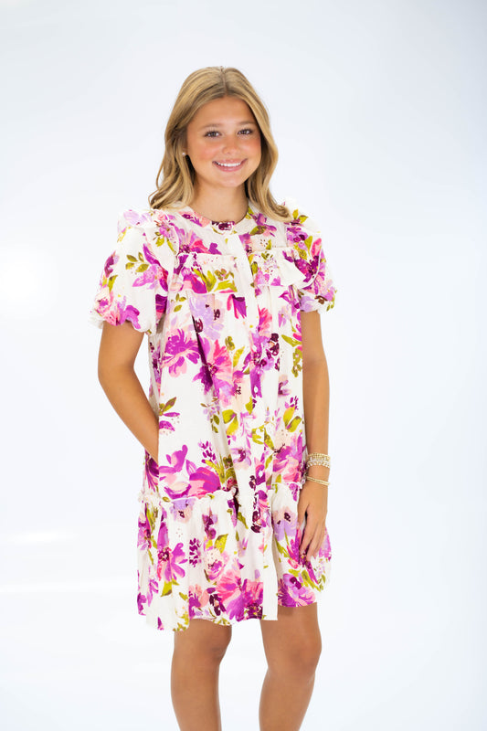 The Bloom & Ruffle Dress