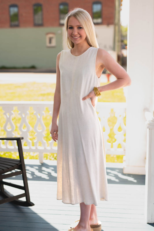 The Quinn Linen Dress
