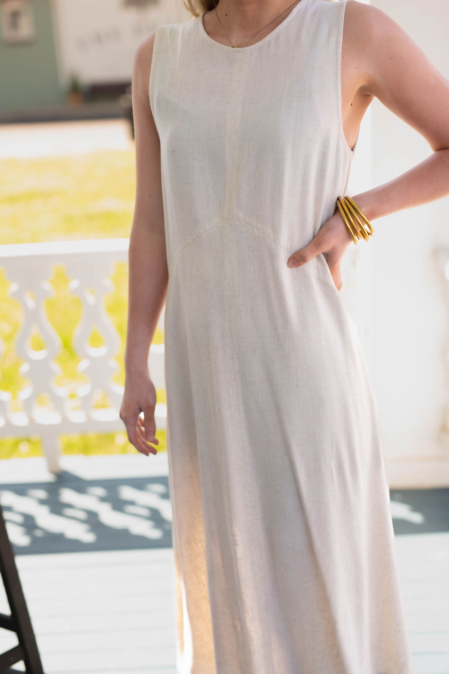 The Quinn Linen Dress