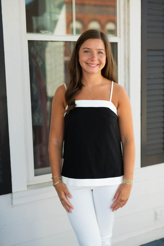 The Mystic Moon Top in Black
