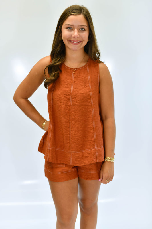 The Sable Set in Terracotta