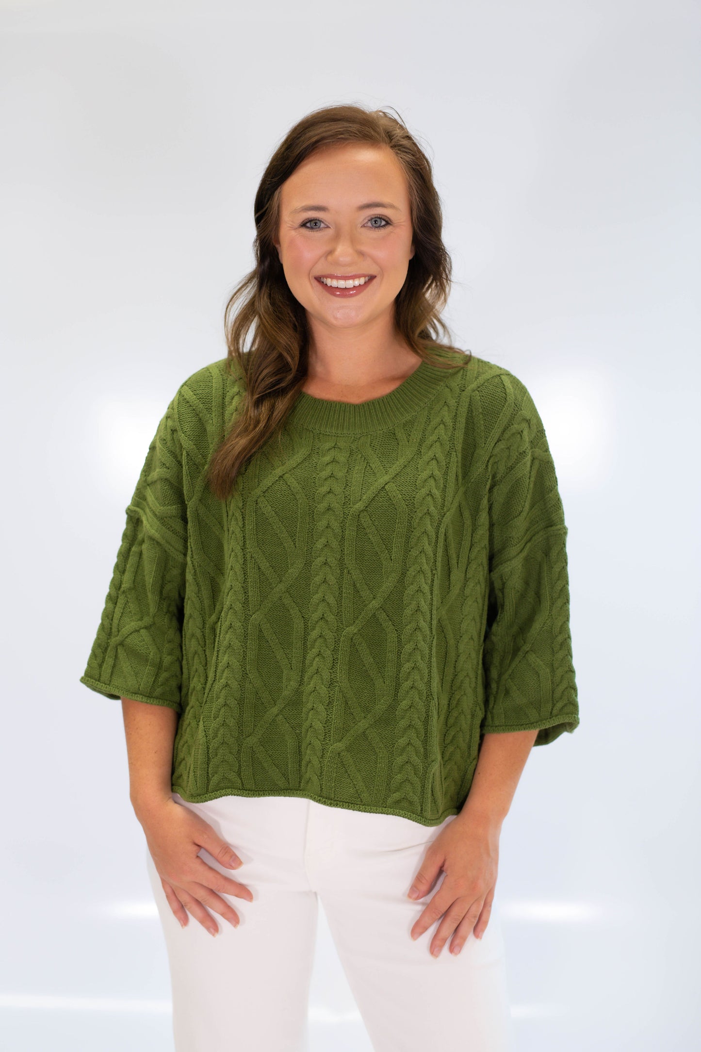 The Moss Stitch Sweater