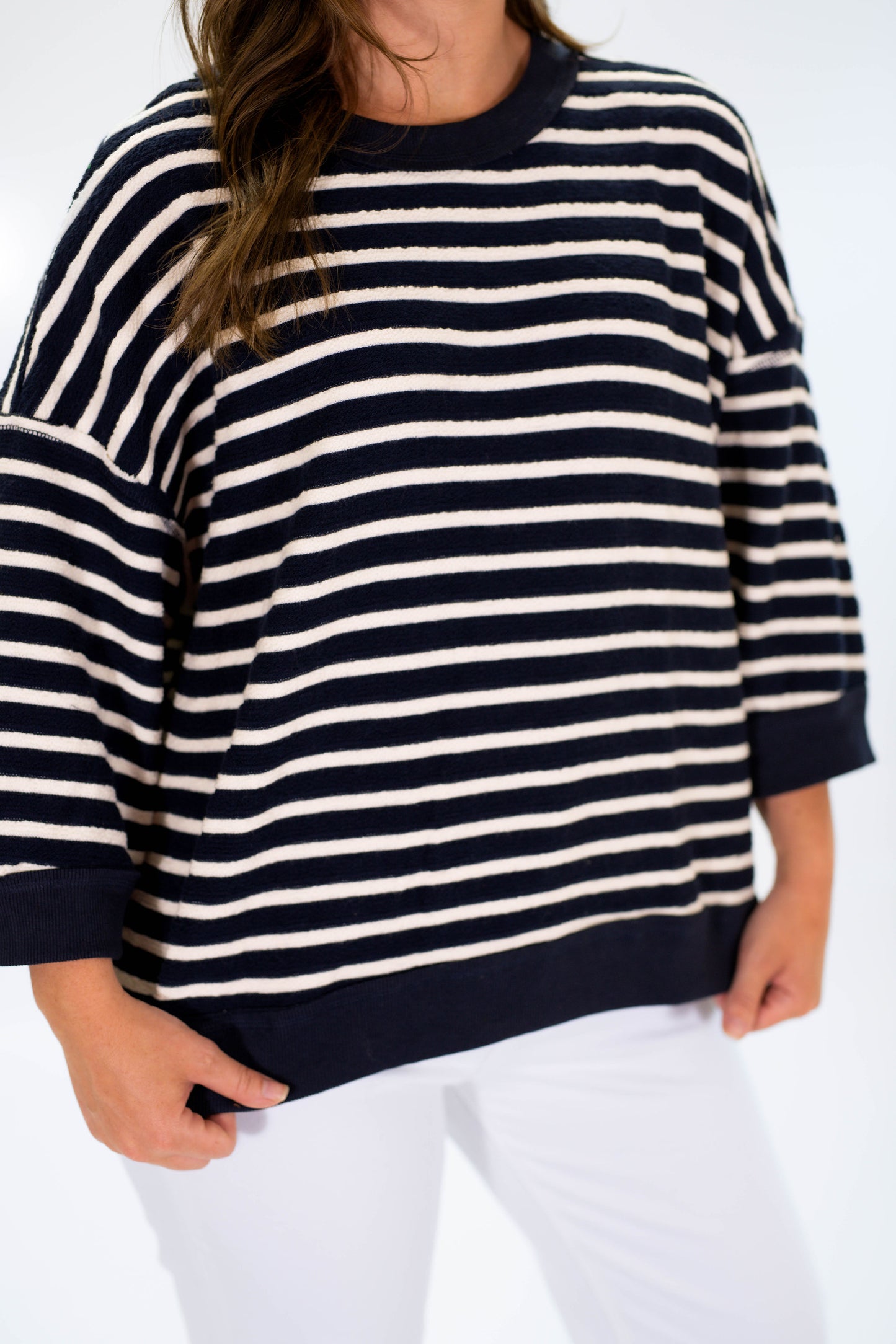 The Waffle Knit Crewneck