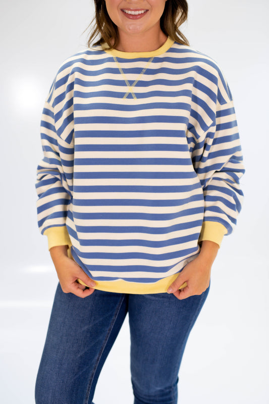 The Seaside Stripes Pullover