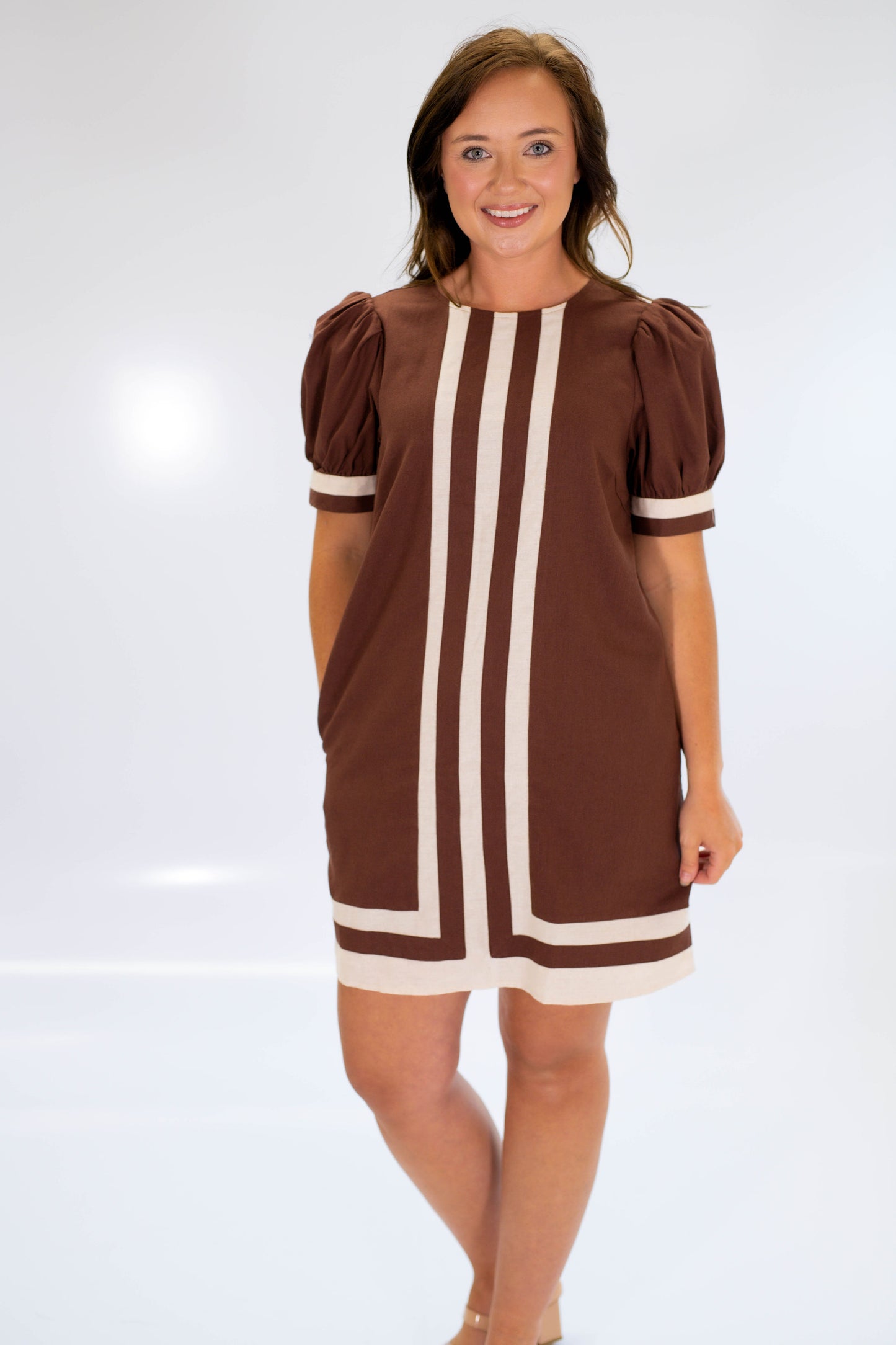 The Canyon Dress in Brown