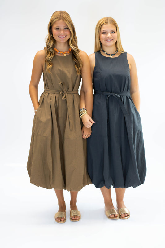 The Harbor Breeze Dress- Navy