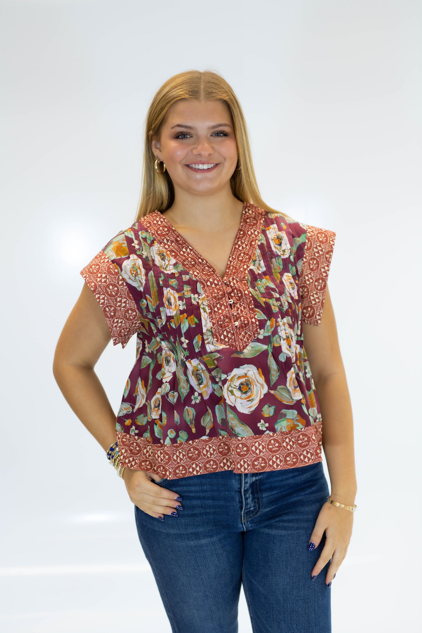 The Marigold Bazaar Blouse