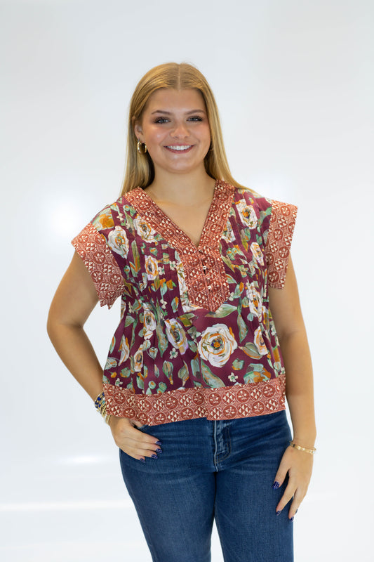 The Marigold Bazaar Blouse