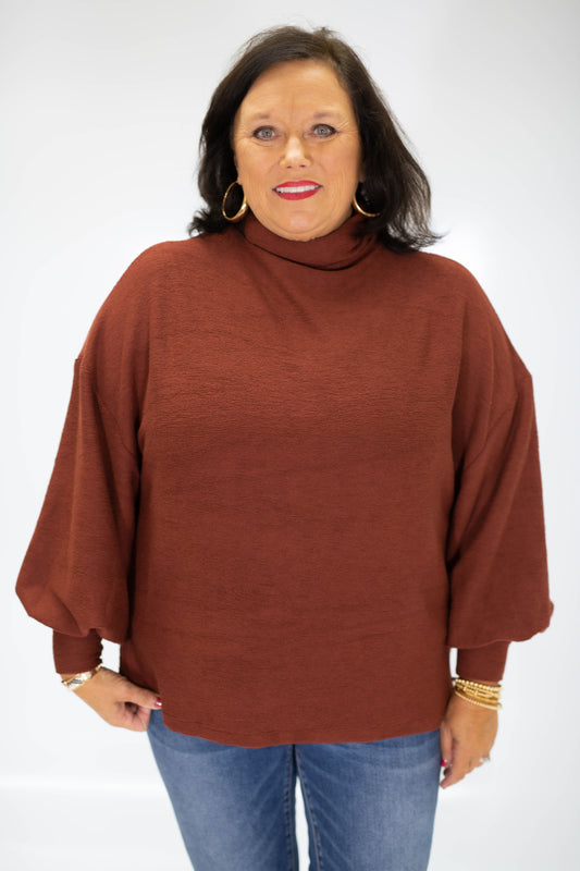 Daily Ease Sweater-Sienna