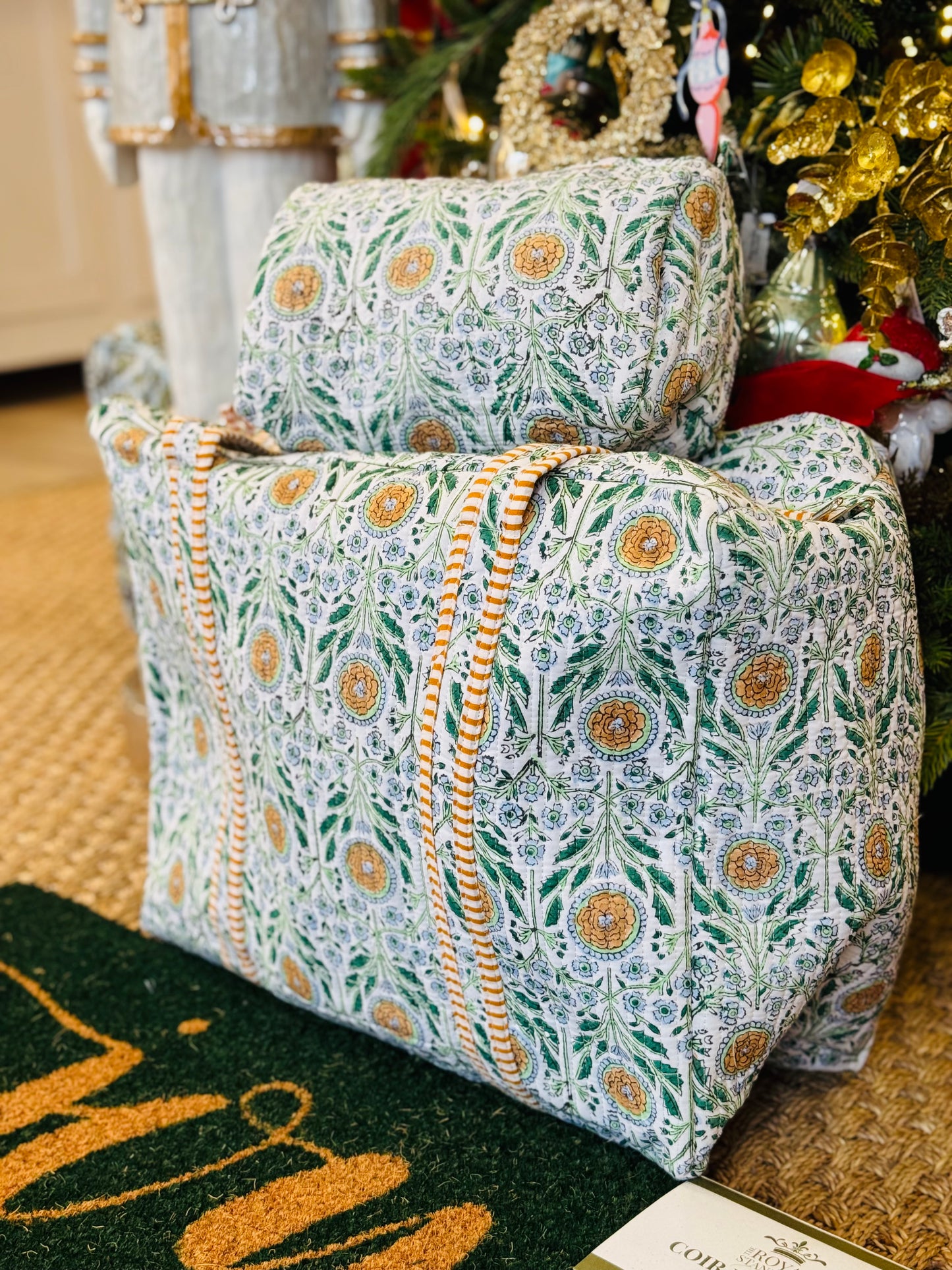 Weekender Duffel Bag-Marigold