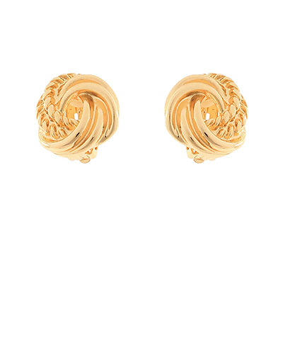 Love Knot Clip-on Earrings