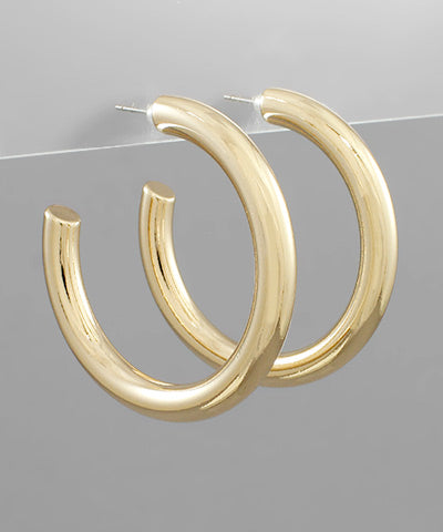 The Raya Hoop in Gold