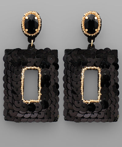 The Roan earring in Black