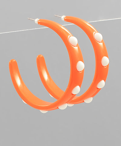 The Hillary Hoop in orange