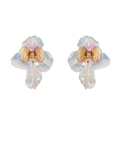 Acrylic Flower Earrings