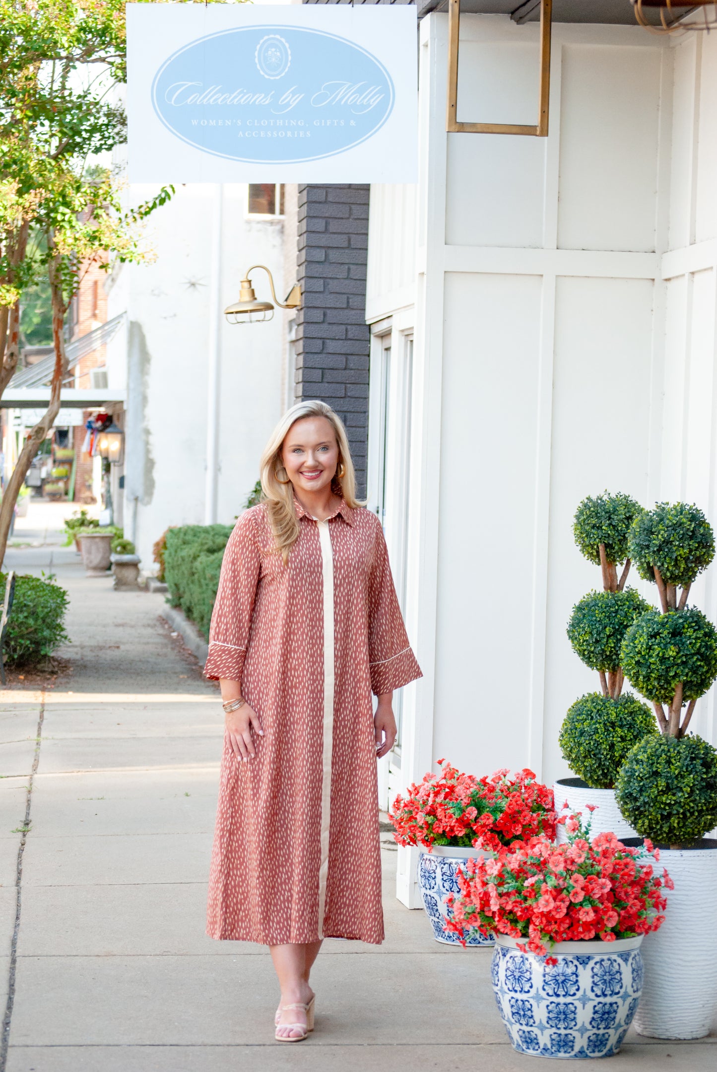 The Marlowe Dress in Marsala