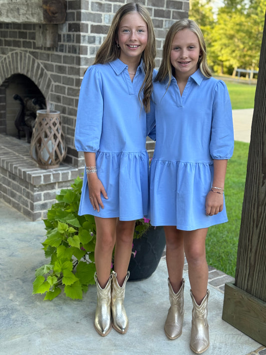 The Sibley Sweatshirt Dress-Tween