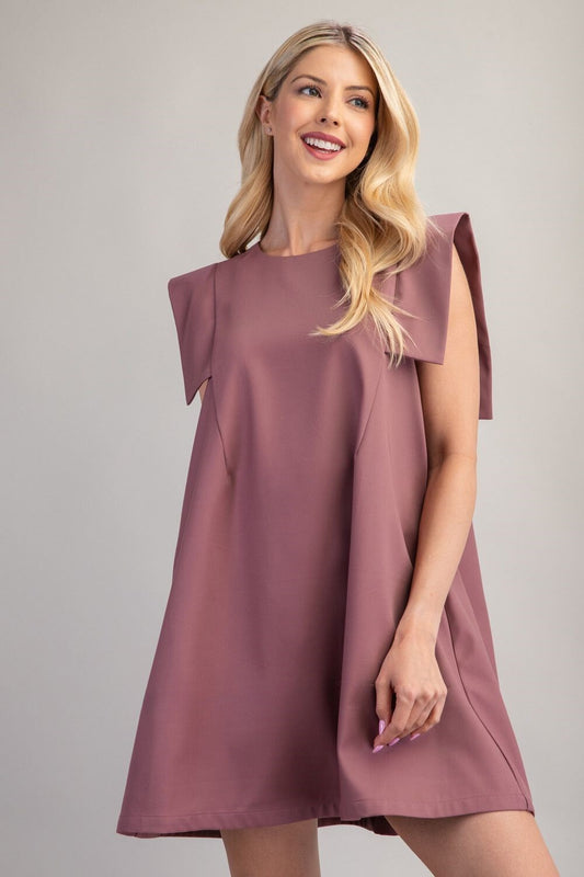 The Tonya Dress in Mauve