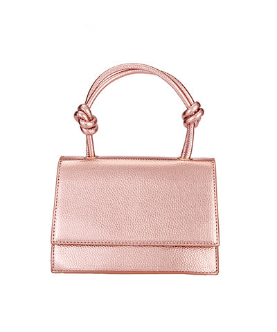 Metallic Knot Bag