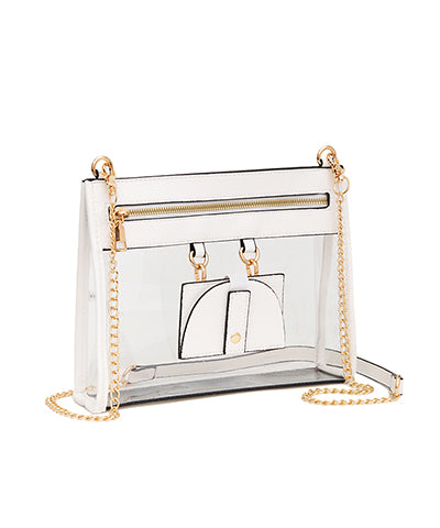 The Pricilla Shoulder Bag-White