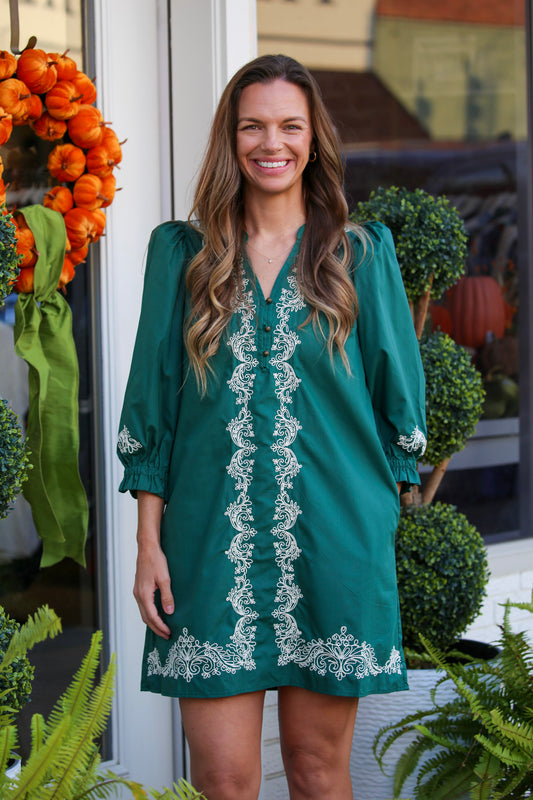 Emerald Charm Dress