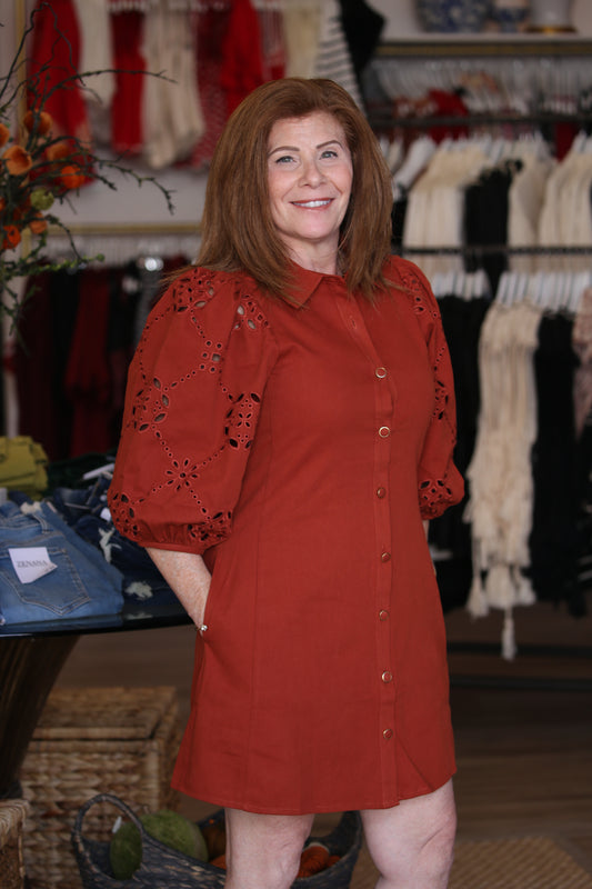 The Auburn Bloom Dress