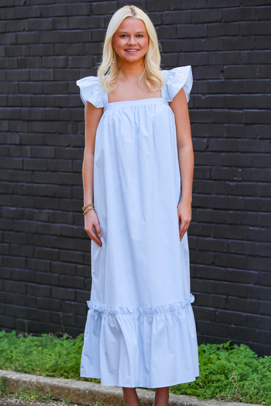 The Sweet Breeze Dress-Blue