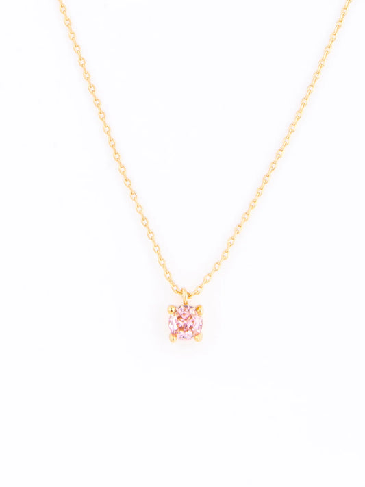 MM Girl Birthstone Necklace-October