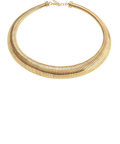 Gold Omega Necklace